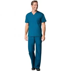 Maevn Mens V-Neck Top And Drawstring Pant Set Style - 90061006 Size XXS - L