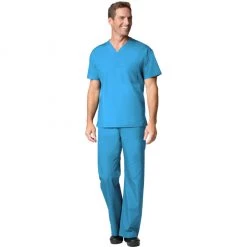 Maevn Mens V-Neck Top And Drawstring Pant Set Style - 90061006 Size XXS - L