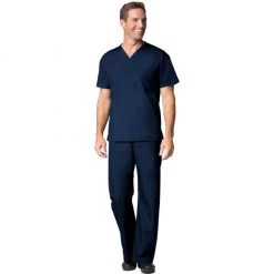 Maevn Mens V-Neck Top And Drawstring Pant Set Style - 90061006 Size XXS - L