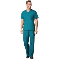 Maevn Mens V-Neck Top And Drawstring Pant Set Style - 90061006 Size XXS - L