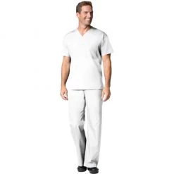 Maevn Mens V-Neck Top And Drawstring Pant Set Style - 90061006 Size XXS - L