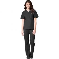 Maevn Unisex V-Neck Top And Drawstring Pant Set Style - 90061006 Sizes XL - XXL