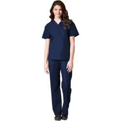 Maevn Unisex V-Neck Top And Drawstring Pant SetStyle - 90061006Size XXS - L