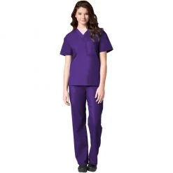 Maevn Unisex V-Neck Top And Drawstring Pant SetStyle - 90061006Size XXS - L