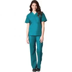 Maevn Unisex V-Neck Top And Drawstring Pant SetStyle - 90061006Size XXS - L