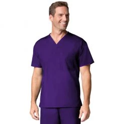 Maevn Mens One Pocket V-Neck Scrub Top Style 1006 Size XXS - L