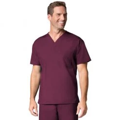 Maevn Mens One Pocket V-Neck Scrub Top Style 1006 Size XXS - L