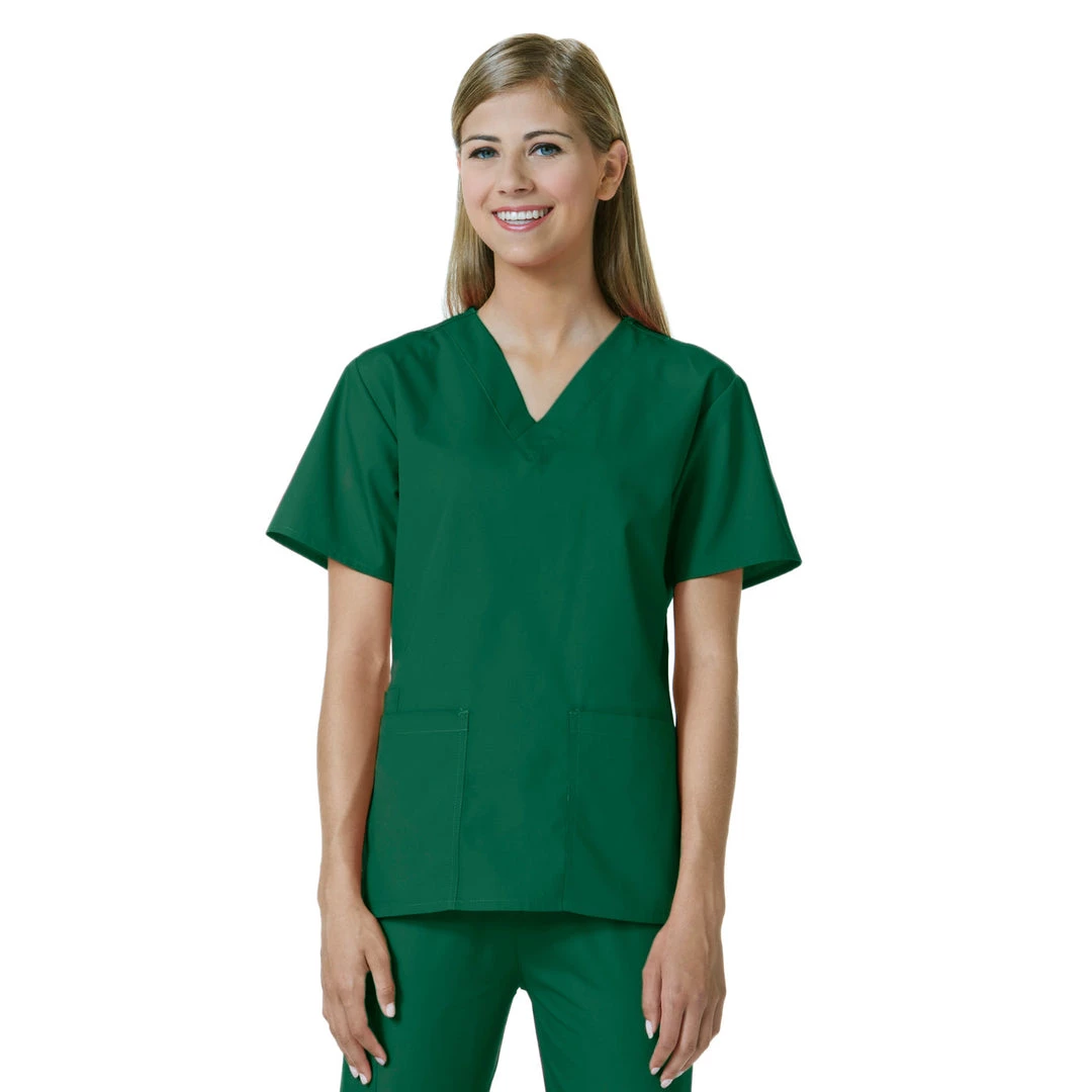 Maevn Womens V-Neck Two Pocket Scrub Top And Flare Leg Pant Set<br />Style - 10169026<br />Sizes XXS - L 11 Maevn Womens V-Neck Two Pocket Scrub Top And Flare Leg Pant SetStyle - 10169026Sizes XXS - L