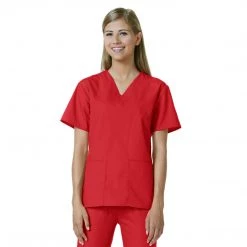 Maevn Womens V-Neck Two Pocket Scrub Top And Flare Leg Pant Set<br />Style - 10169026<br />Sizes XXS - L 31 Maevn Womens V-Neck Two Pocket Scrub Top And Flare Leg Pant SetStyle - 10169026Sizes XXS - L