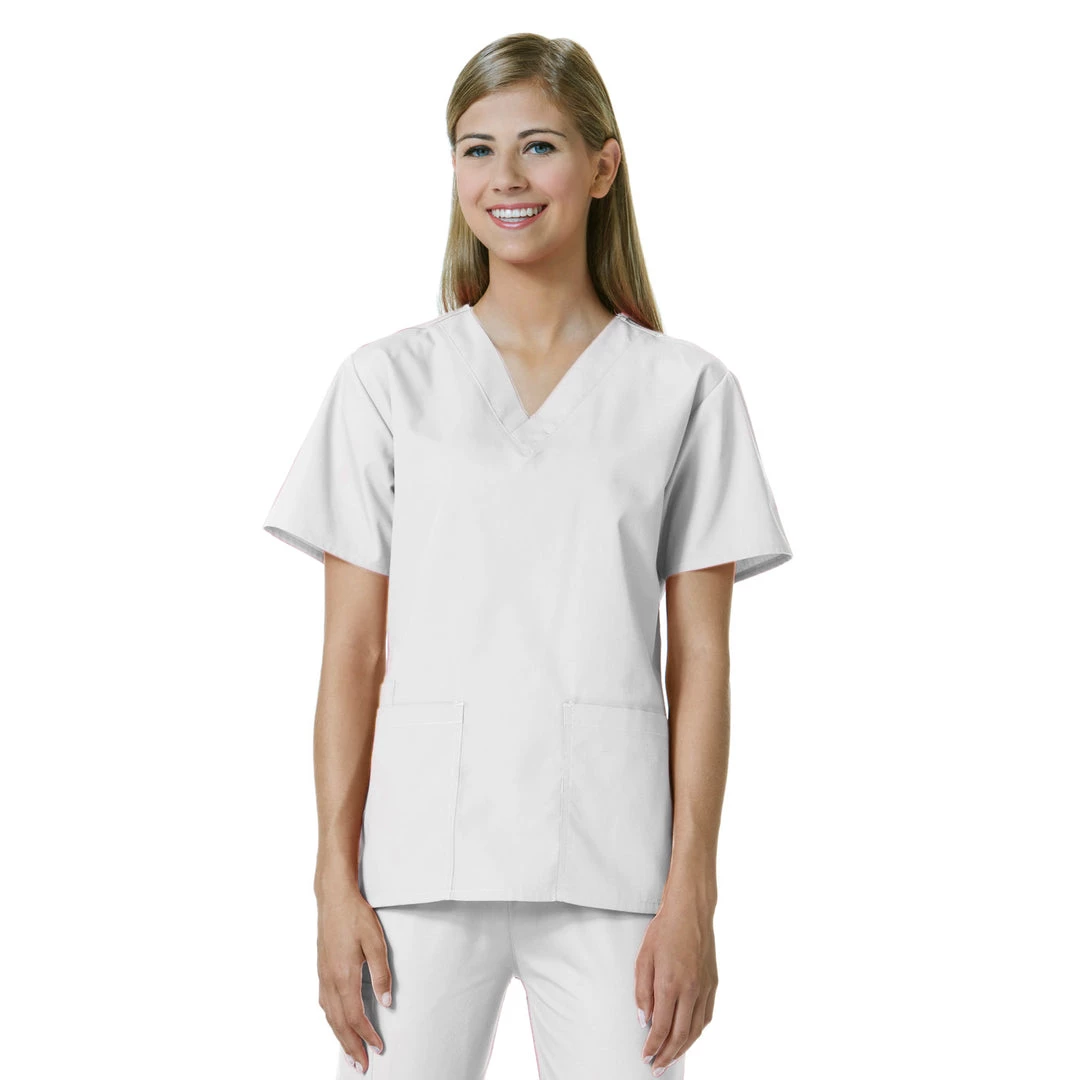 Maevn Womens V-Neck Two Pocket Scrub Top And Flare Leg Pant Set<br />Style - 10169026<br />Sizes XXS - L 18 Maevn Womens V-Neck Two Pocket Scrub Top And Flare Leg Pant SetStyle - 10169026Sizes XXS - L