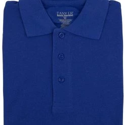 Tanvir Mens Royal Blue 1021M Short Sleeve Pique Polo Shirt Sizes S To XL