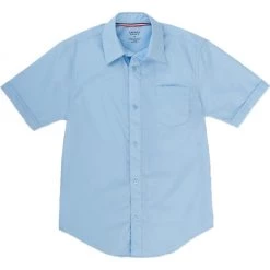French Toast Toddlers / Kids Broadcloth Button-Down Shirt Sizes 2T - 20 Blue, Yellow, White