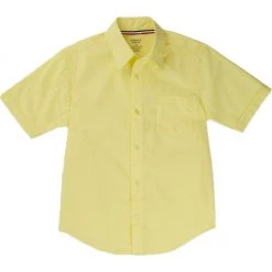 French Toast Toddlers / Kids Broadcloth Button-Down Shirt Sizes 2T - 20 Blue, Yellow, White