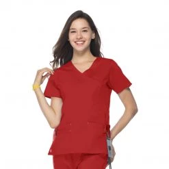 Maevn Blossom Y-Neck Mock Wrap Top <br>Style - 1102 Plus<br>Sizes 2XL - 5XL </br> 24 Maevn Blossom Y-Neck Mock Wrap Top Style - 1102 PlusSizes 2XL - 5XL