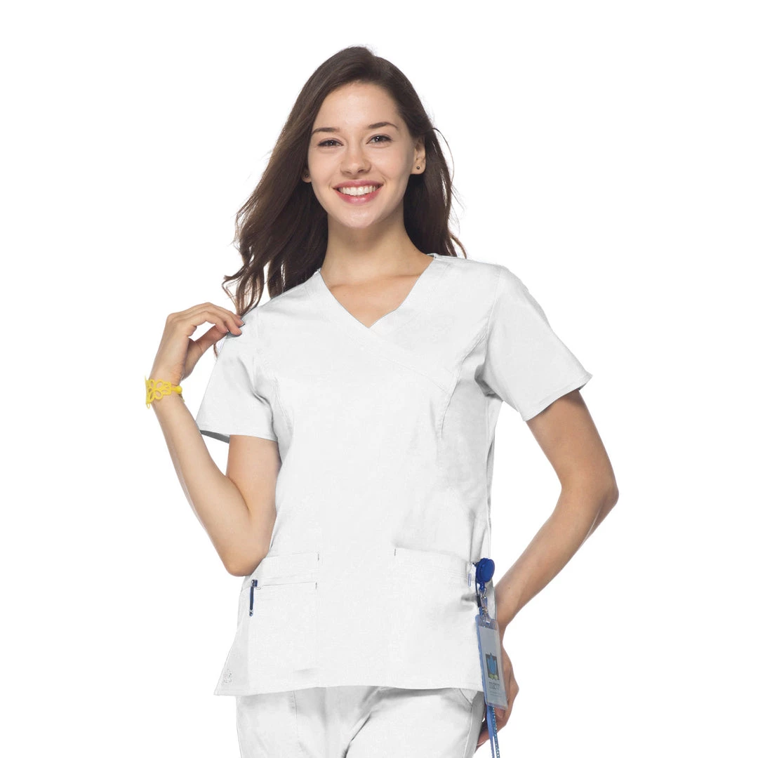 Maevn Blossom Y-Neck Mock Wrap Top <br>Style - 1102 Plus<br>Sizes 2XL - 5XL </br> 16 Maevn Blossom Y-Neck Mock Wrap Top Style - 1102 PlusSizes 2XL - 5XL