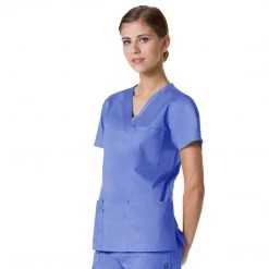 Maevn Blossom 3 Pocket V-Neck TopStyle - 1202Sizes XS - 3XL Womens Medical