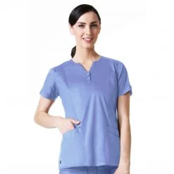 Maevn Blossom European Y-Neck Top Style - 1602 Sizes XS - 3XL