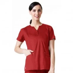 Maevn Blossom European Y-Neck Top Style - 1602 Sizes XS - 3XL