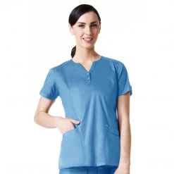 Maevn Blossom European Y-Neck Top Style - 1602 Sizes XS - 3XL