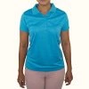 Jet Set Uniforms Kobalt1 Women's Dry Fit Short Sleeve Polo Shirt In Many Colors 1621L Size S - 2XL