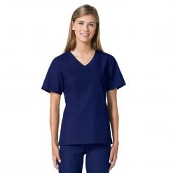 Maevn Core Curved 3 Pocket V-Neck Scrub Top Style - 1626 Sizes XXL - 5XL