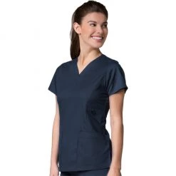 Womens Medical Maevn Eon Active V-Neck Pocket TopStyle 1708Sizes XS - 3XL
