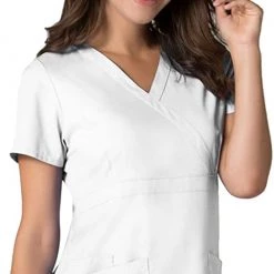 Womens Medical Maevn Eon Womens Back Mesh Panel V-Neck Medical Scrub Top 1748 Sizes XS To 3XL