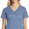 Jet Set Uniforms Maevn Women's Scrub Top 1768 Eon Sport Multi Pocket V-Neck Sizes XS To 3XL