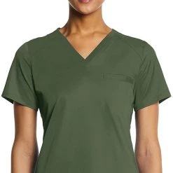 Jet Set Uniforms Maevn Women's Scrub Top 1778 Eon Sport Chest Pocket V-Neck Sizes XS To 3XL