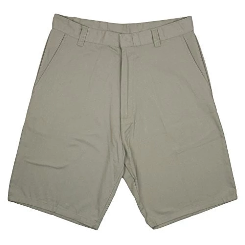 Genuine School Uniforms Mens Flat Front Shorts </br> Size 28" - 38" 4 Genuine School Uniforms Mens Flat Front Shorts Size 28" - 38"