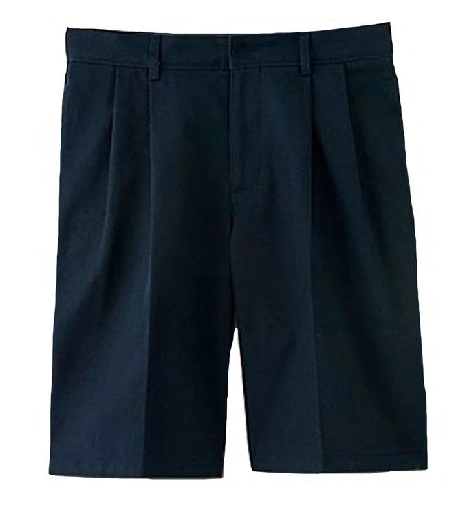 Genuine School Uniform Boys Husky Pleated Uniform Shorts </br> Sizes 10 - 20 4 Genuine School Uniform Boys Husky Pleated Uniform Shorts Sizes 10 - 20