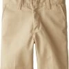Jet Set Uniforms Dickies Boys Khaki Shorts Flat Front School Uniform Sizes 4 To 20