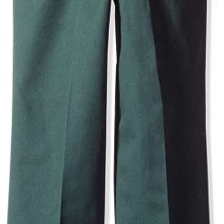 Dickies School Dickies Boys Hunter Green Pant Flat Front School Uniform Sizes 4 To 20