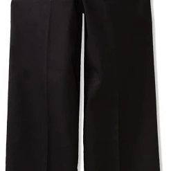 Dickies School Dickies Boys Black Pants Flat Front School Uniform Sizes 4 To 20