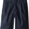 Dickies School Dickies Boys Pleated Navy Shorts 57562 Sizes 16 To 20