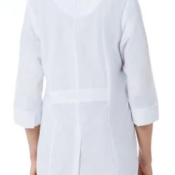 Maevn Womens 3/4" Sleeve Lab Coat Style - 7126 Sizes XS - 3XL