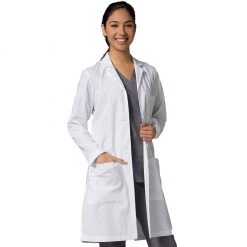 Womens Medical Maevn Womens Long Lab Coat Style - 7156 Sizes XS- 3XL