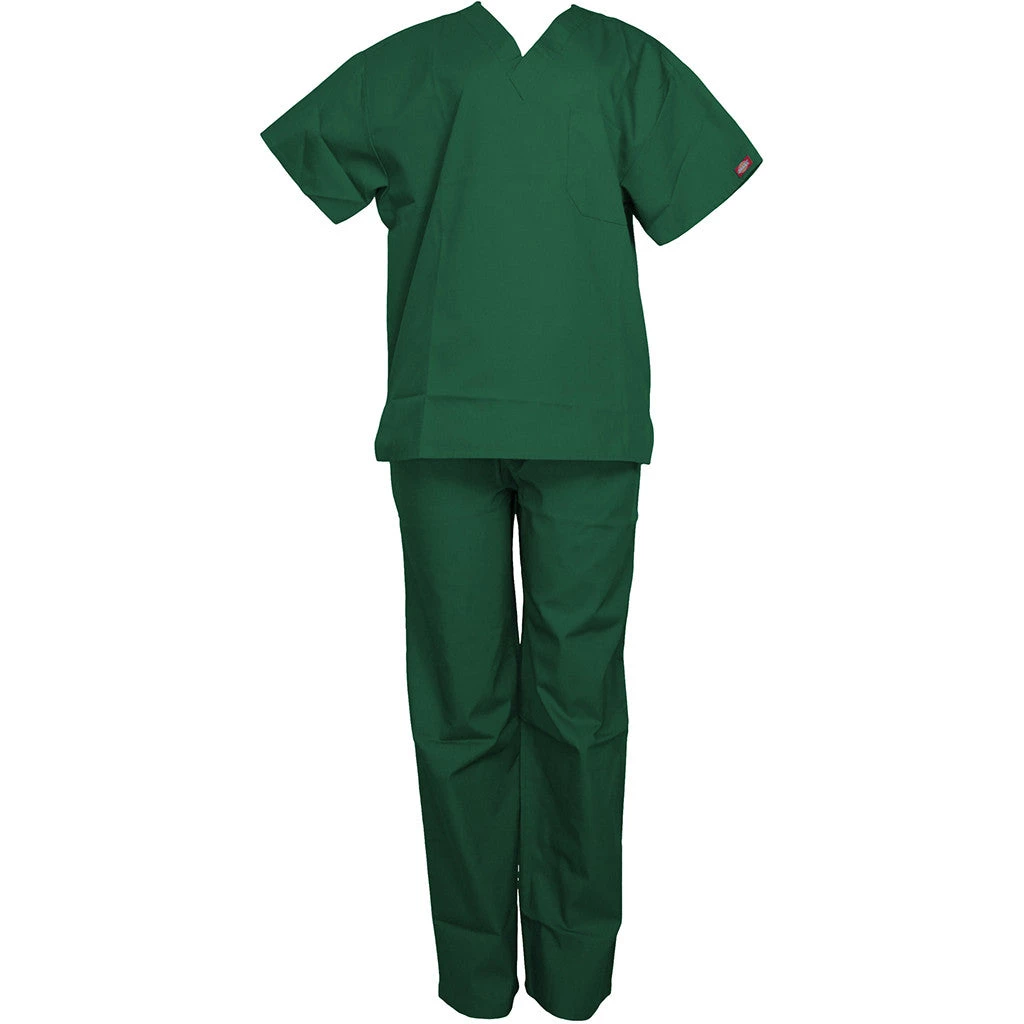 Dickies Medical Dickies Unisex V-Neck Top & Drawstring Pants Set<br />Style - 83006706<br />Sizes XS - XL 5 Dickies Medical Dickies Unisex V-Neck Top & Drawstring Pants SetStyle - 83006706Sizes XS - XL