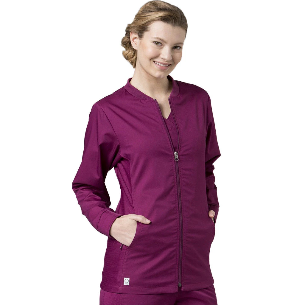 Maevn Eon Active Sporty Mesh Panel Jacket</br>Style 8708</br>Sizes XS - 3XL 3 Maevn Eon Active Sporty Mesh Panel JacketStyle 8708Sizes XS - 3XL