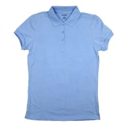Classic Girls Junior Short Sleeve Polo ShirtSizes Small - Large Red, Blue, Navy, Pink, White
