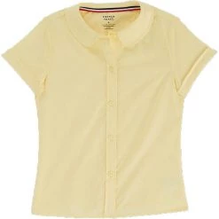 French Toast Toddlers / Girls Peter Pan Collar Blouse <br>Sizes 2T - 20</br> Pink, Blue, Yellow, White 8 French Toast Toddlers / Girls Peter Pan Collar Blouse Sizes 2T - 20 Pink, Blue, Yellow, White
