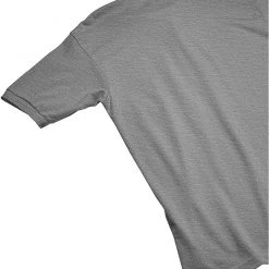 Dickies School Dickies Men's Heather Gray Short-Sleeve Pique Polo Shirt KS5552-HGR Size XL