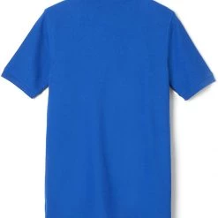 French Toast Mens Short Sleeve Pique Polo Shirt SA9084Y Size S To 3XL White, Light Blue, Black, Navy, Heather Gray, Gold, Royal Blue, Yellow