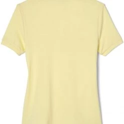 French Toast Girls Yellow Short Sleeve Stretch Pique Polo SA9403 Sizes S - XXL