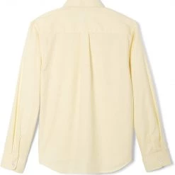 French Toast Mens Husky Yellow Long Sleeve Oxford Shirt SE9002H Sizes L, XL, 2XL