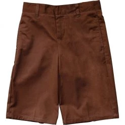 Girls French Toast Kids Flat Front Adjustable Waist Short Sizes 4 - 20 Hunter Green, Khaki, Navy, Black, Gray, Brown