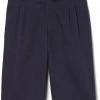 French Toast Boys Pleated Shorts SH9202 Sizes 12 To 14 Navy & Khaki