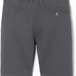 French Toast Boys Gray Flat Front Stretch Shorts SH9249 Sizes 5 To 20