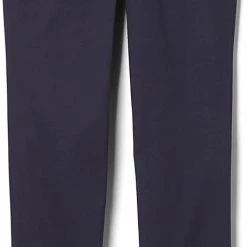 French Toast Womens Navy Straight Leg Pant Adjustable Waist SK9490 Size 10 Women/Junior