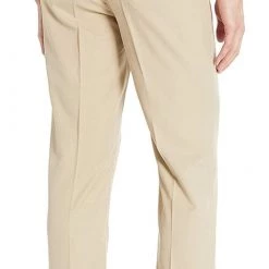 French Toast Men's Khaki Straight Leg Stretch Pant SK9529Y Sizes 30 To 38